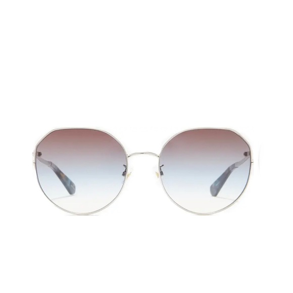 KATE SPADE NEW YORK carlita 60mm aviator sunglasses main image 4